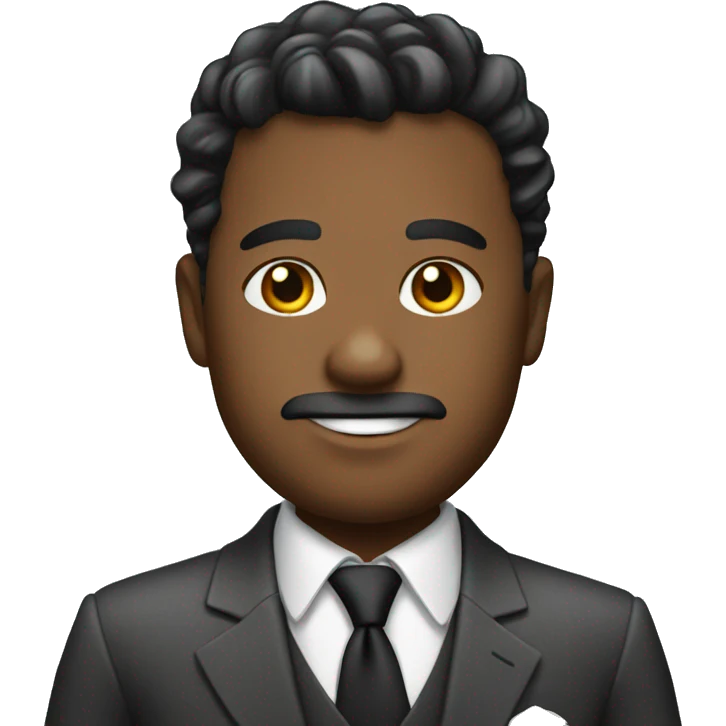 Sharp dressed guy emoji