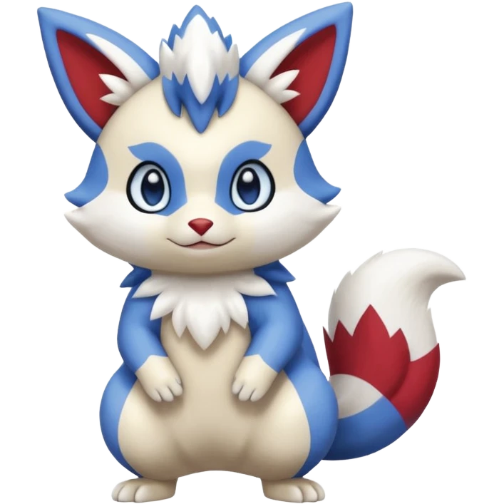 Furret-Meowstic-Zangoose-Hybrid (Full body) emoji