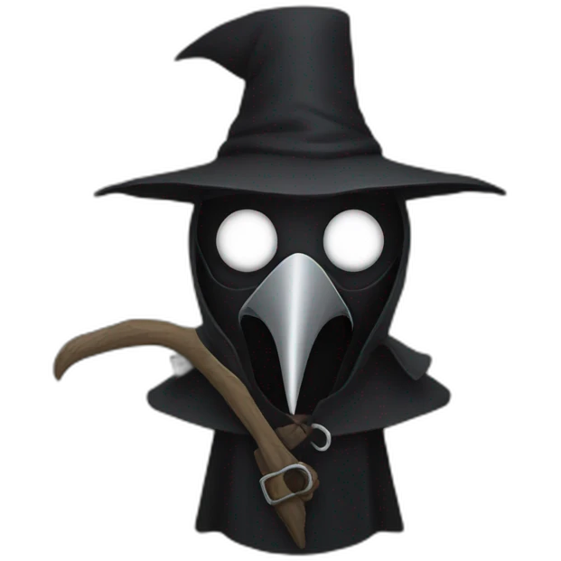 evil plague doctor emoji
