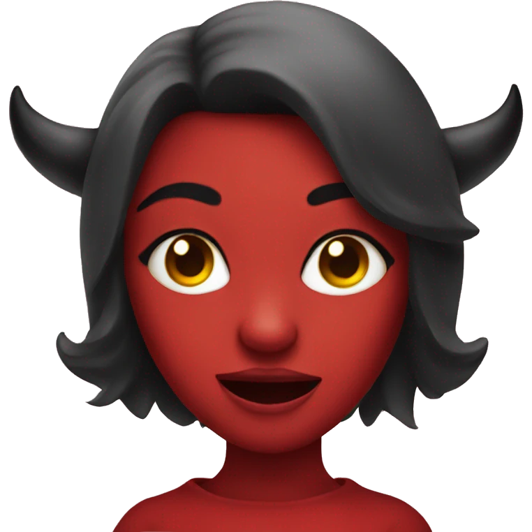  devil girl emoji