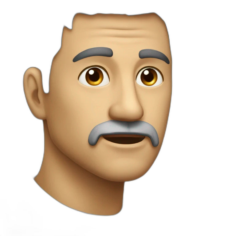 Hombre-calvo-cicatriz-en-cabeza-enfadado emoji