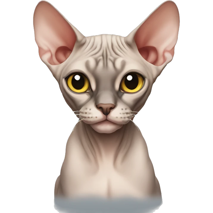 sphynx cat emoji