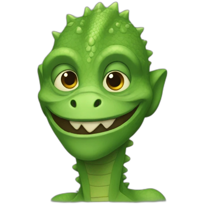 Lizard-man emoji