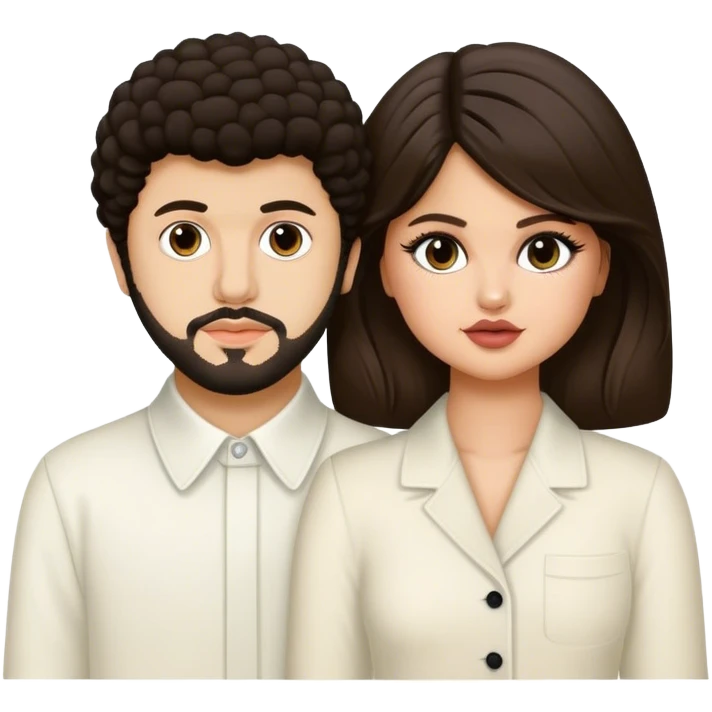 Benny blanco and Selena Gomez emoji
