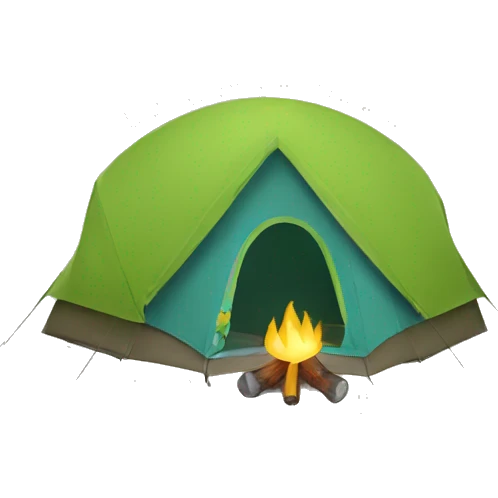 camping emoji