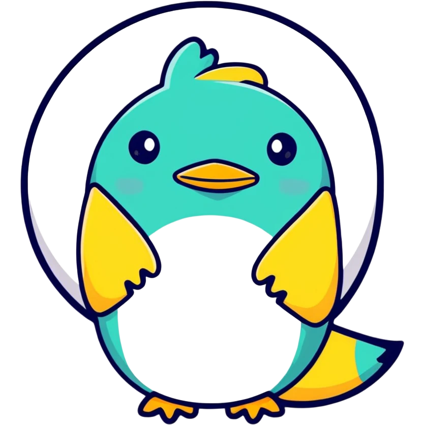 Un sticker de alguien que está esperando emoji