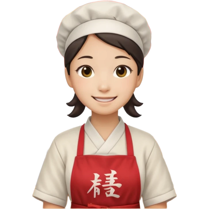 emoji de um lojista japones em uma barraquinha de comida emoji