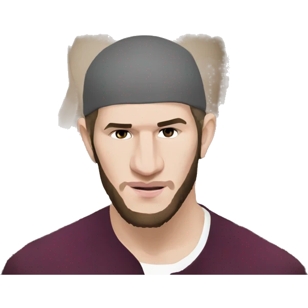 Khabib in a mosque emoji