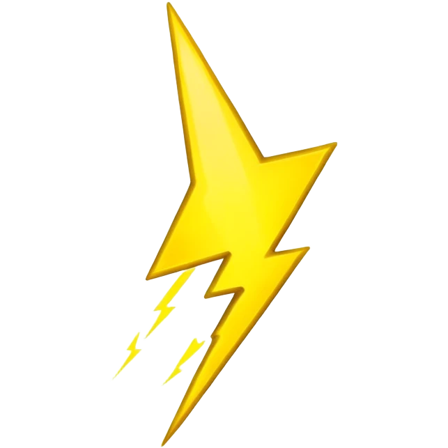 Harry Potter lightning bolt emoji