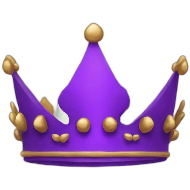 PURPLE CROWN emoji