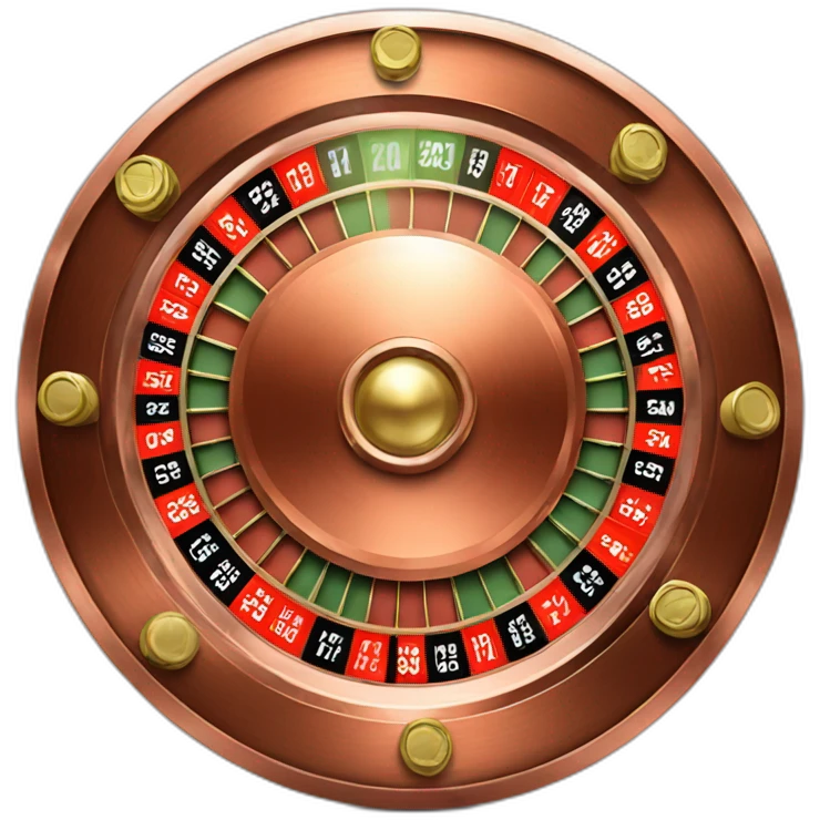 casino-roulette-in-copper emoji