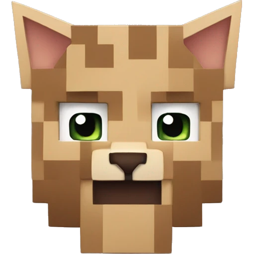 Minecraft cat emoji