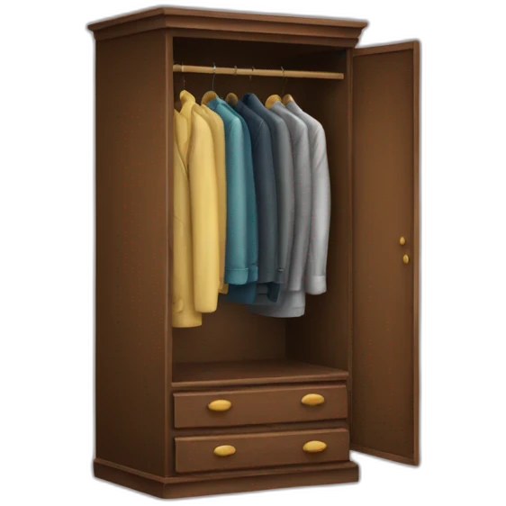 wardrobe emoji