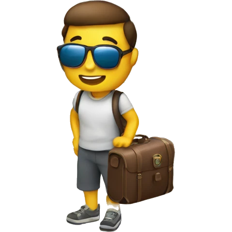 traveling the world emoji