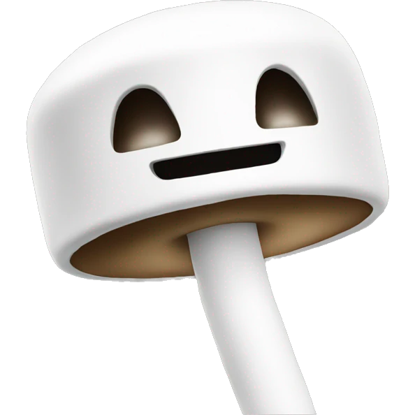 mushroom marshmello emoji