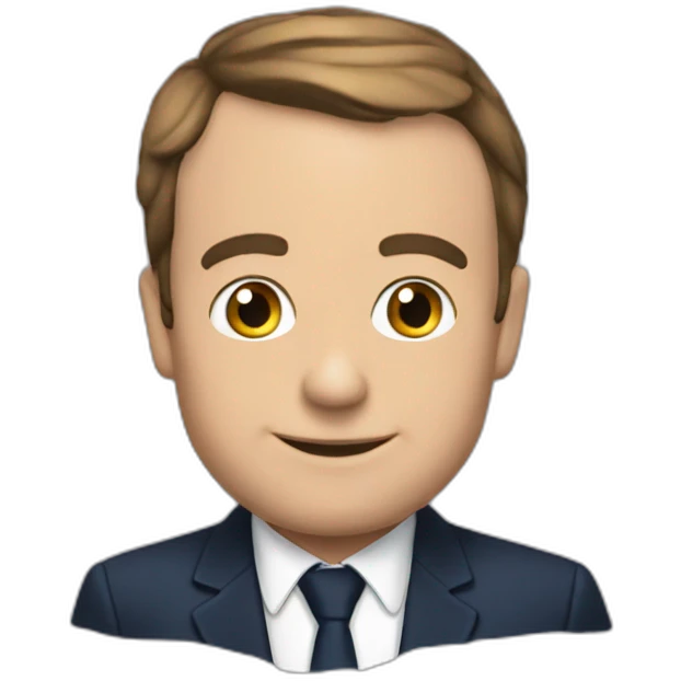 Macron sur tortu emoji