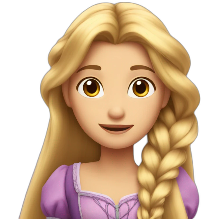 Rapunzel emoji