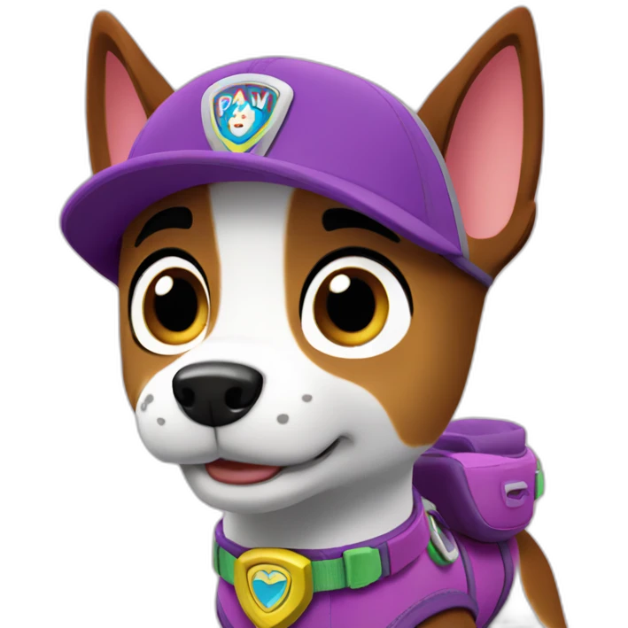 Skye from paw patrol emoji