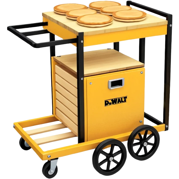 diy wood cube pancake cart plans for dewalt compressor wooden cube emoji