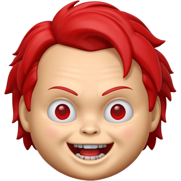 Un emojin de chuky emoji
