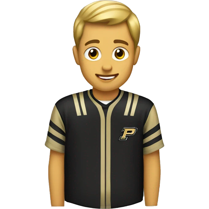 Purdue University shirt emoji