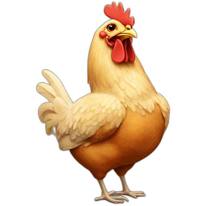 chicken emoji