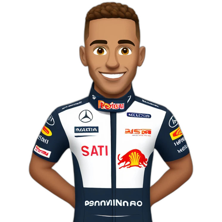 Lewis Hamilton avec Max verstappen emoji