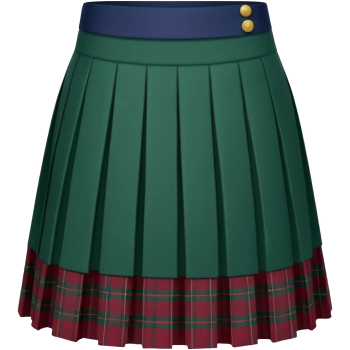 green scottish skirt emoji