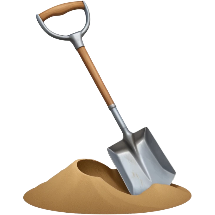 sand spade emoji