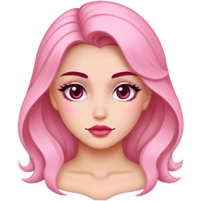 Rosado bonito  emoji