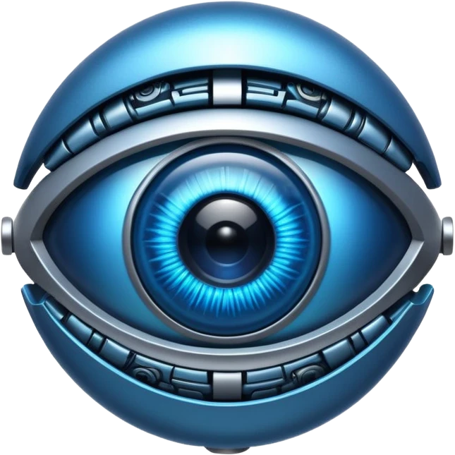 Ai robot eye emoji
