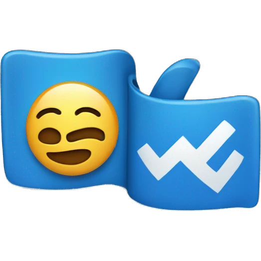 blue check mark  emoji