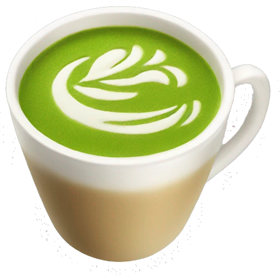 matcha latte emoji