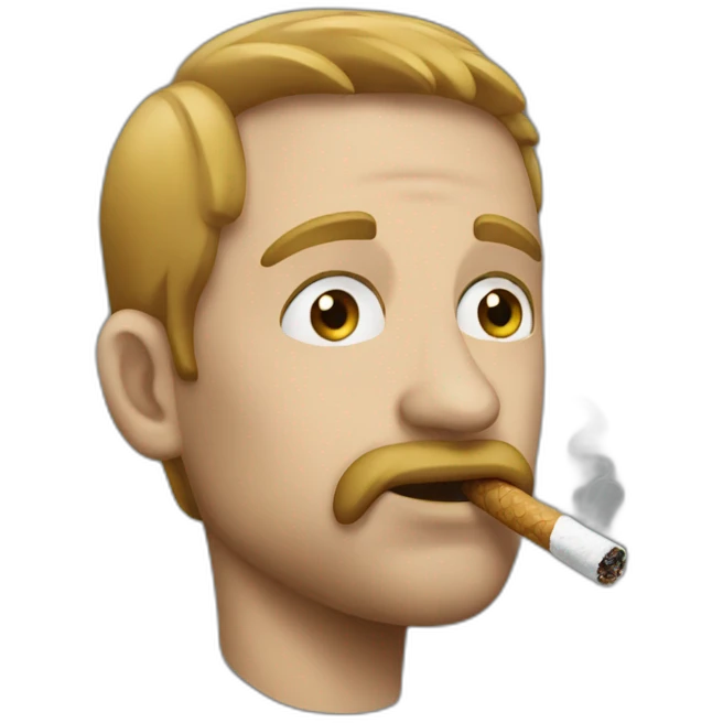 chain smoker emoji