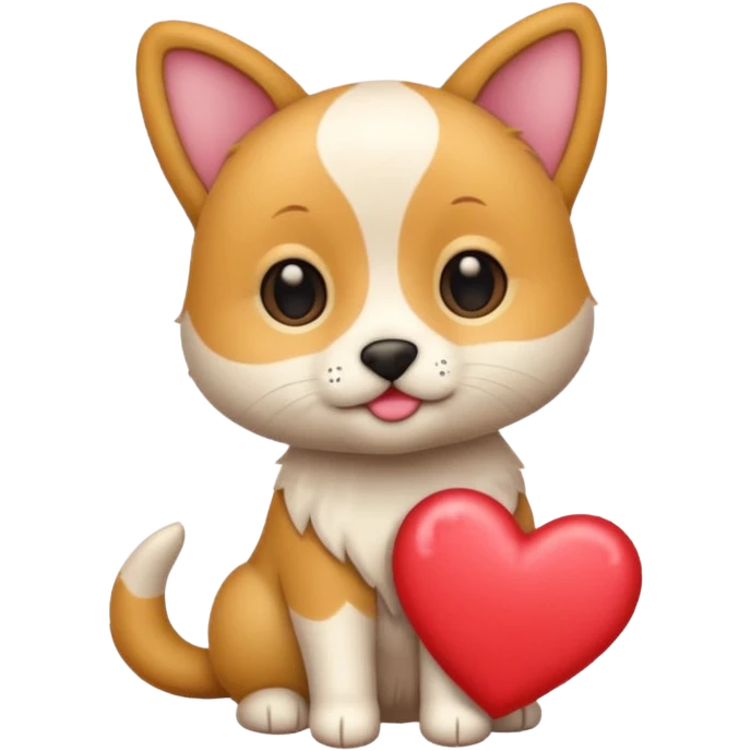 Pet Valentine emoji