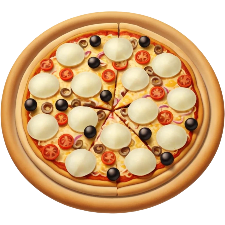 pizza with lots of onions emoji