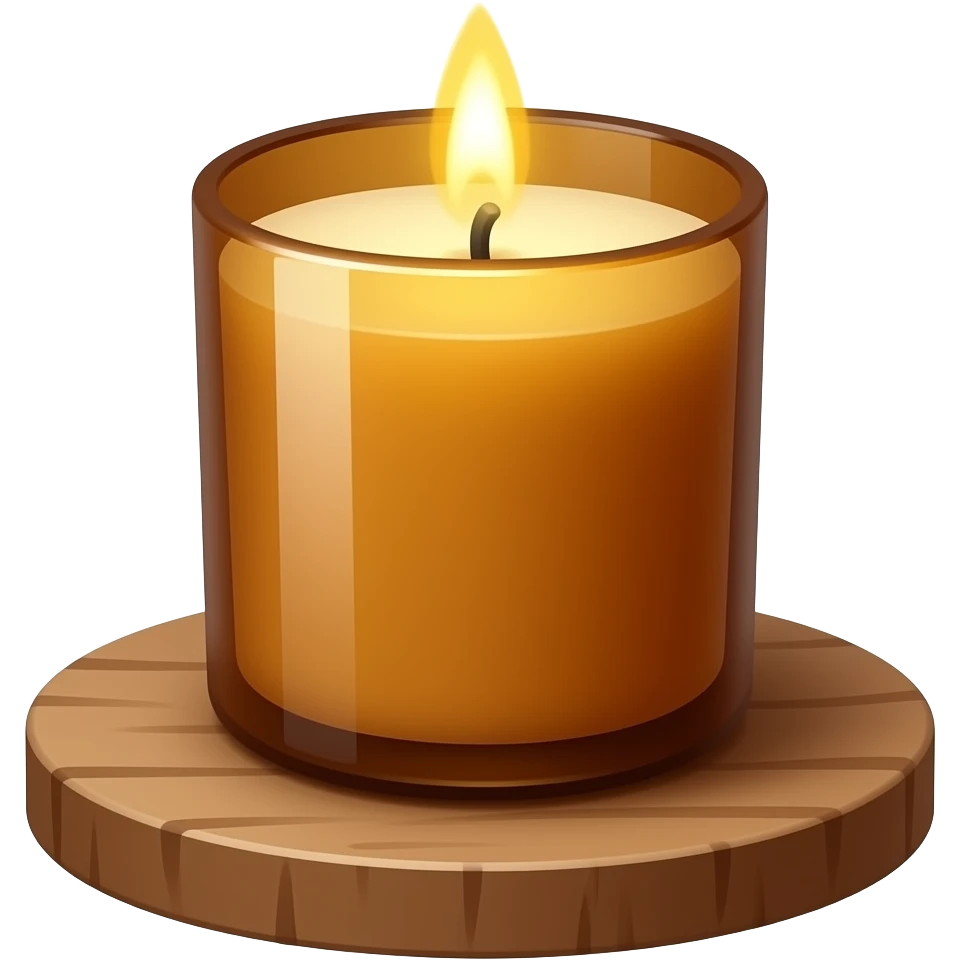 relax candle emoji