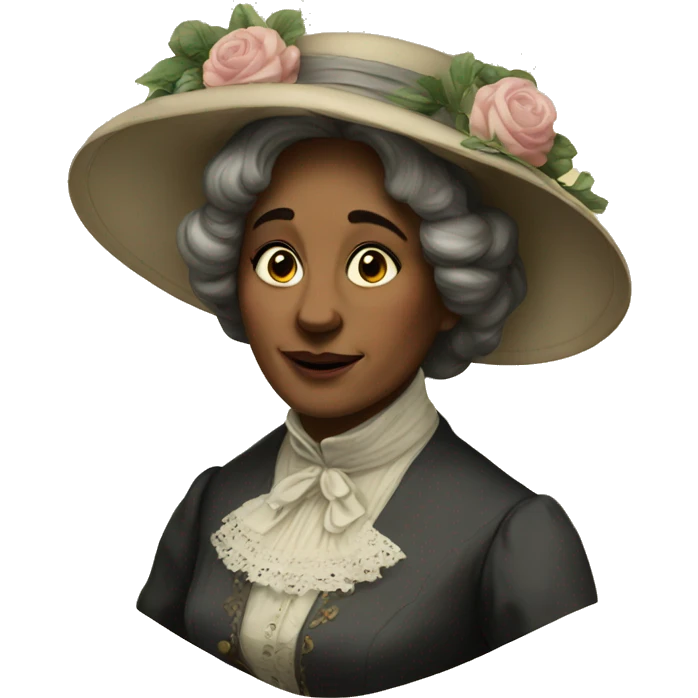 Victorian woman emoji
