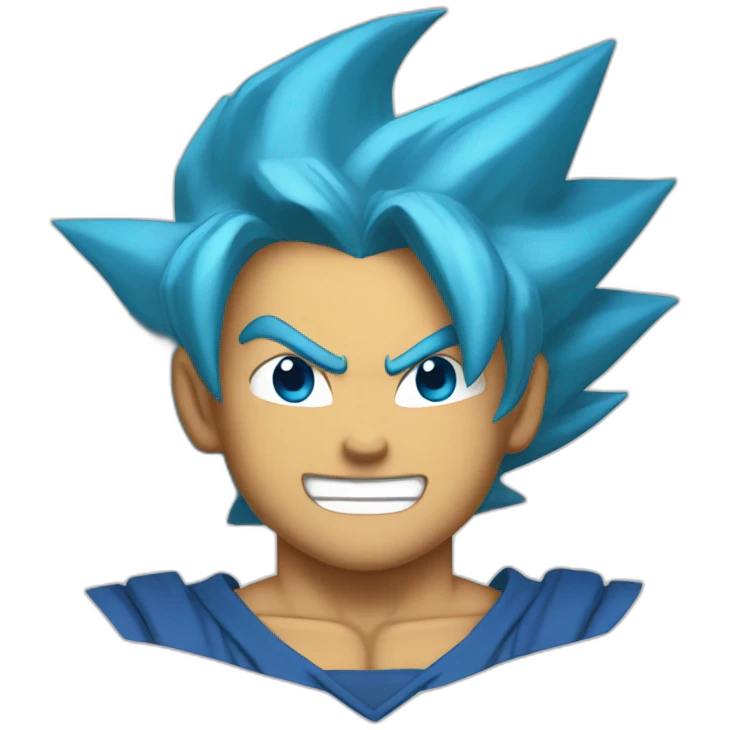 super saiyan blue emoji