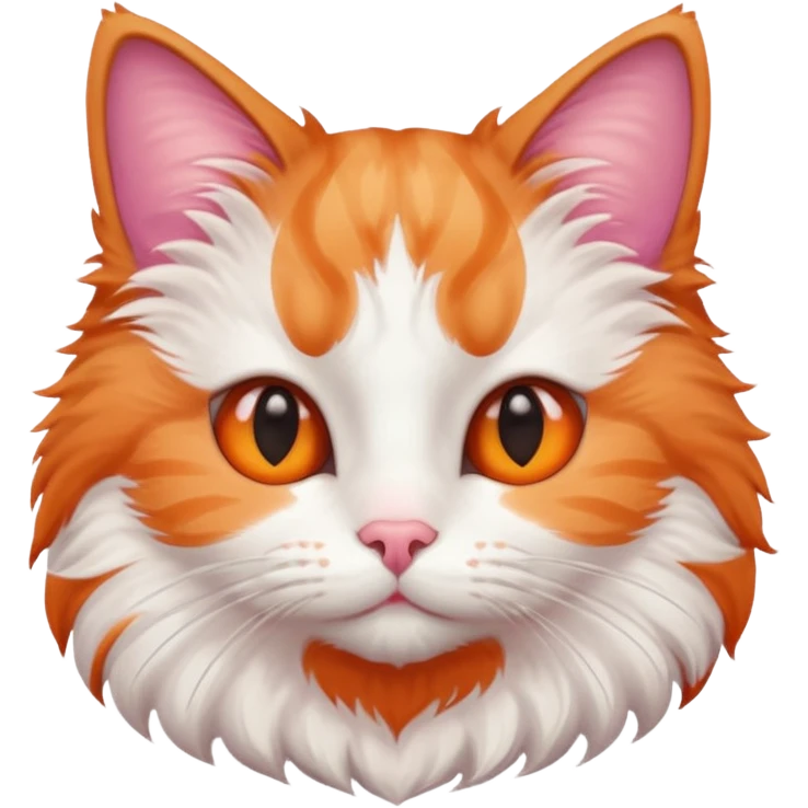 a cat in love emoji