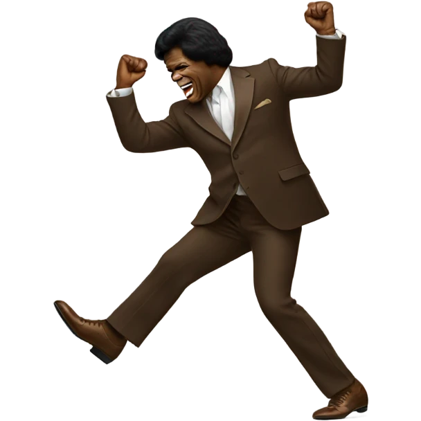 James Brown dancing emoji