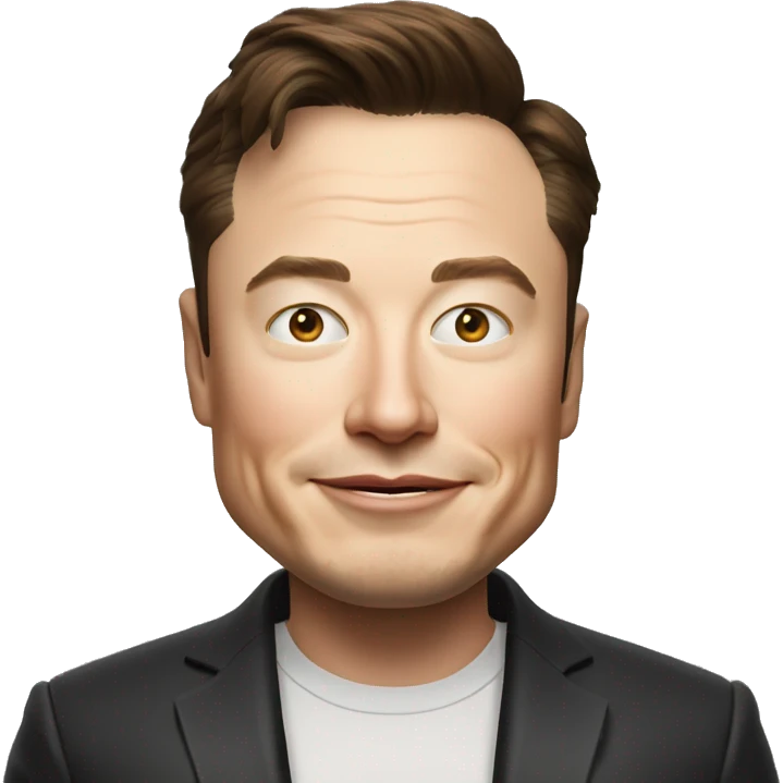 Elon musk milliardaire emoji