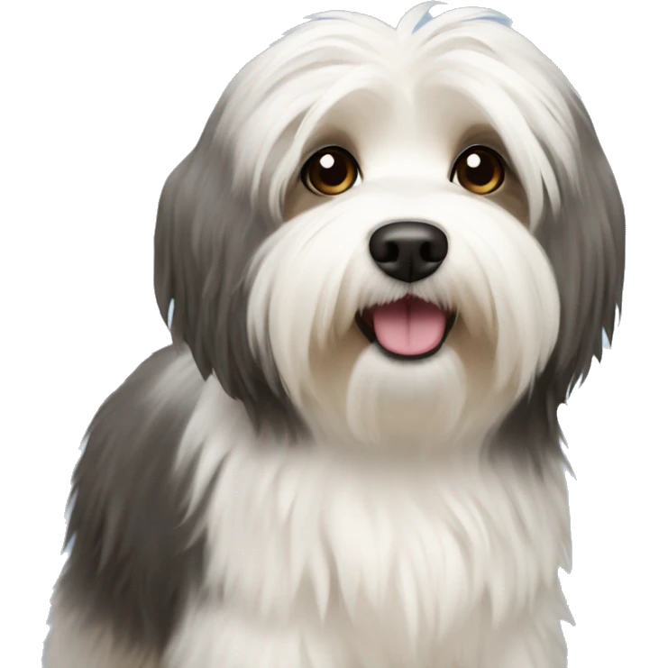havanese dog  emoji