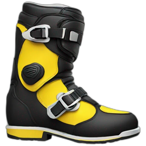 Motocross boots emoji