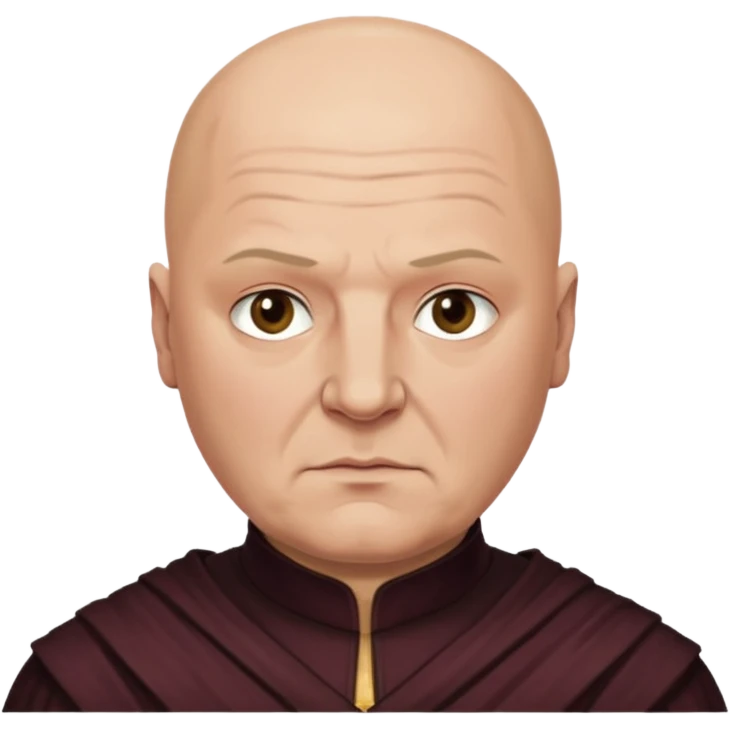Lord Varys

 from Games of throne character face only front face emoji