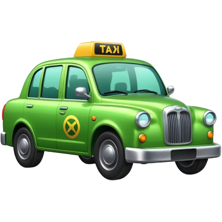 green taxi emoji