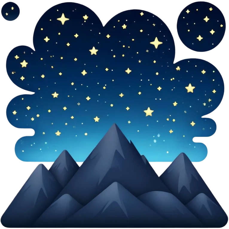 Night sky emoji