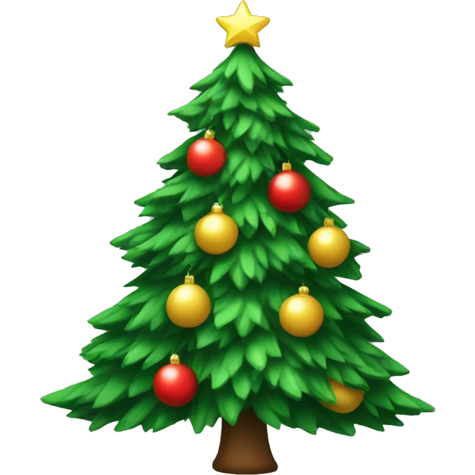Christmas tree emoji