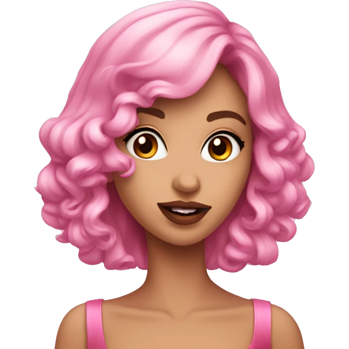 pink heart coquette emoji