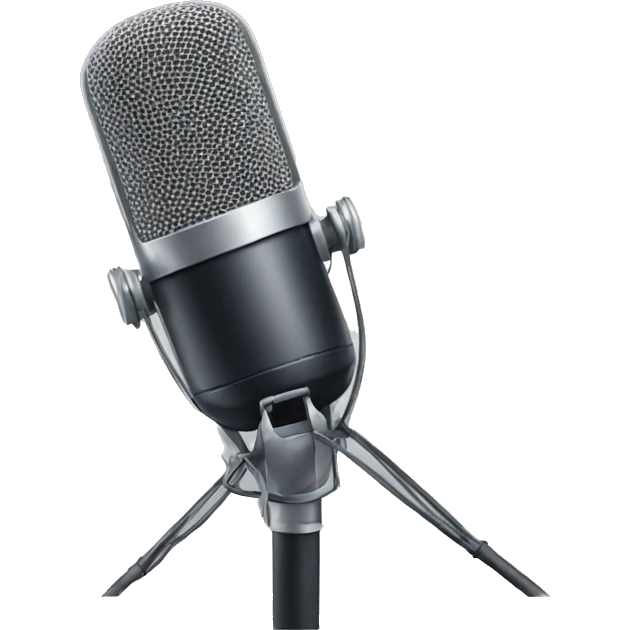 studio microphone emoji